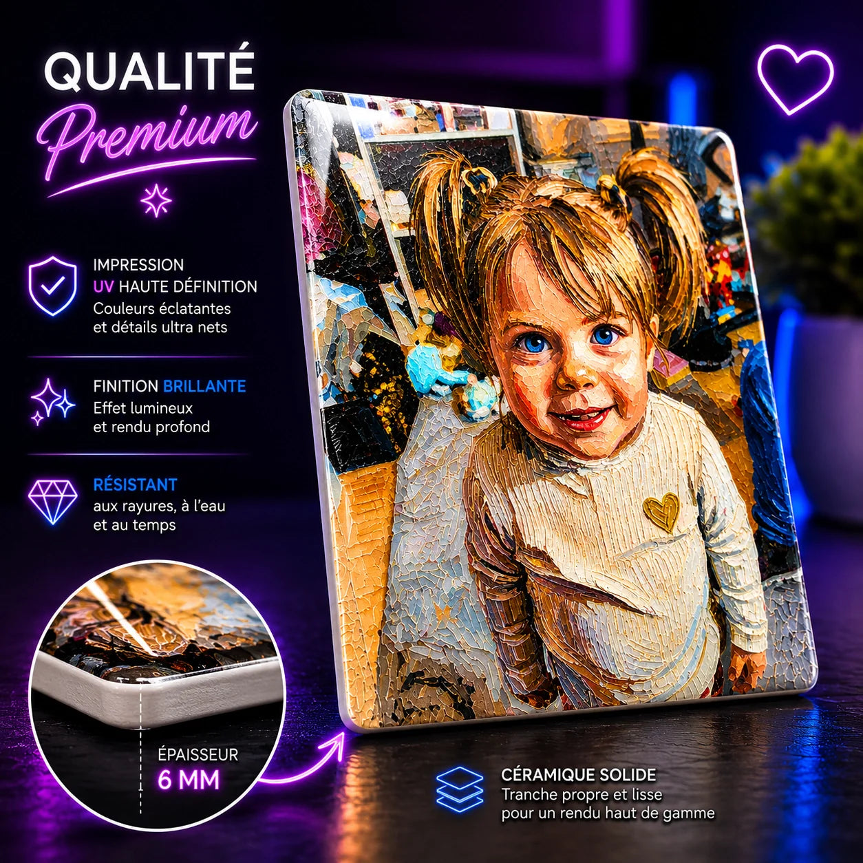 Magnet Effet Peinture — Couteau