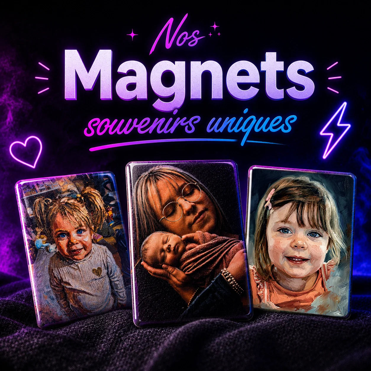 Nos magnets personnalisés