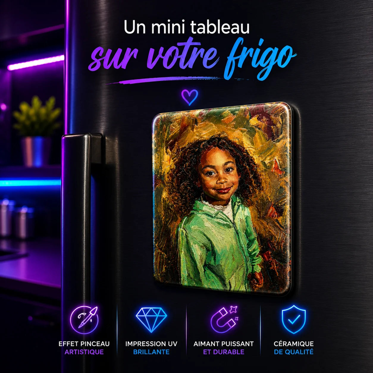 Magnet Effet Peinture — Pinceau