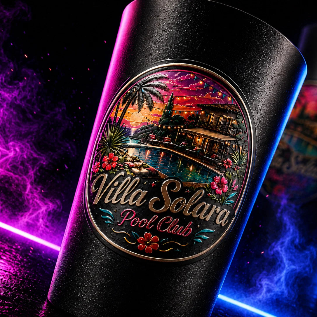 Écocup personnalisé — impression UV couleur & effet relief