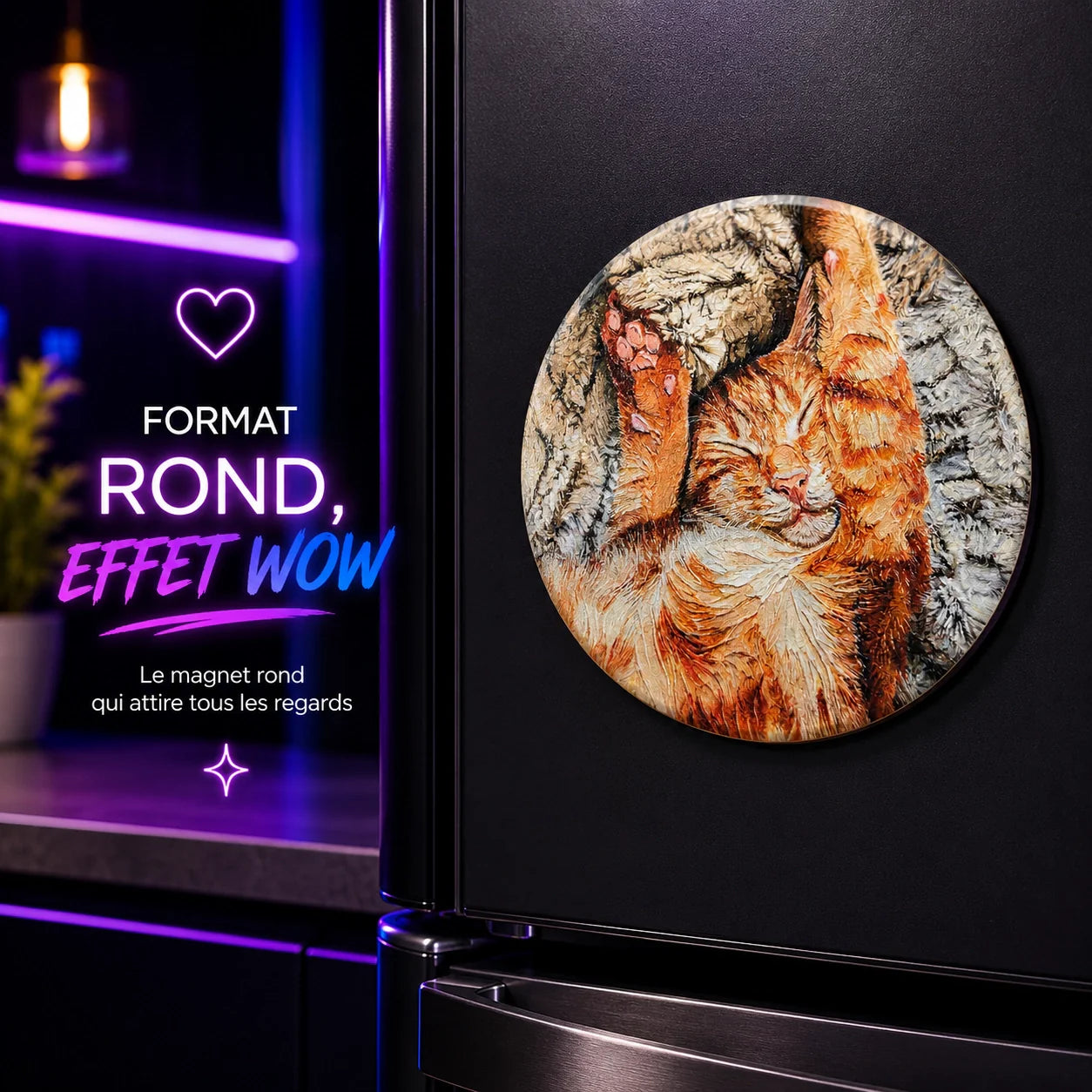 Magnet Effet Peinture — Couteau