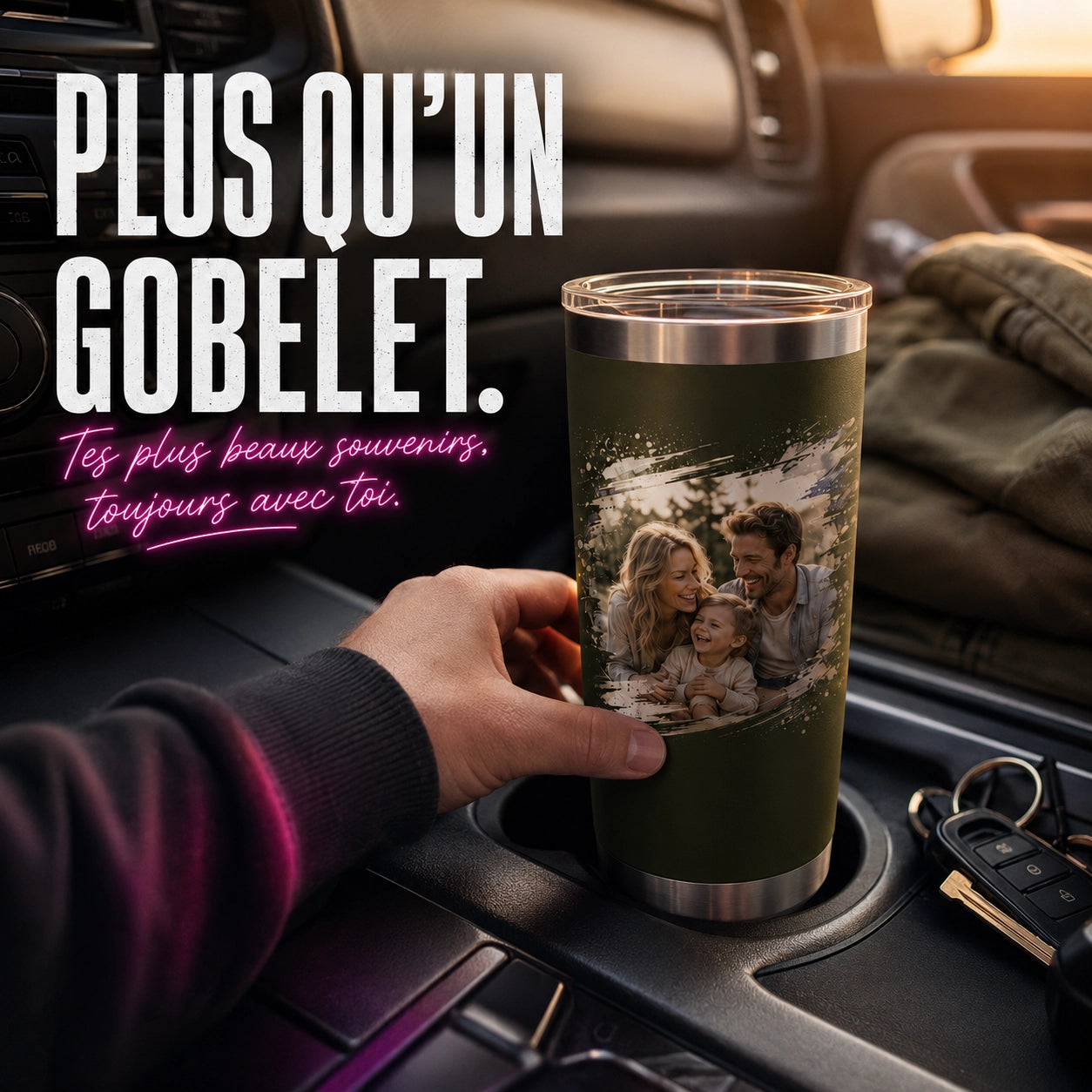 Gobelet isotherme personnalisé — 60 cl