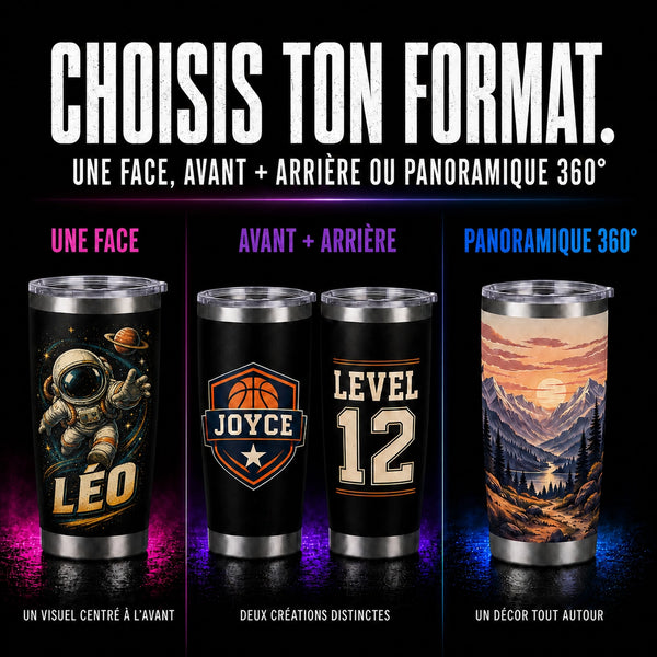 Gobelet isotherme personnalisé — 60 cl